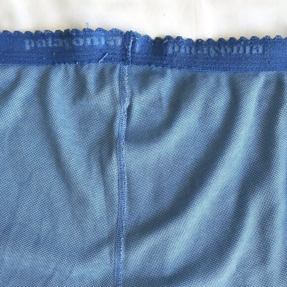 PATAGONIA Leggings Wmn S Capilene Blue Thermal Baselayer Stretch Long Johns VTG - Picture 5 of 9